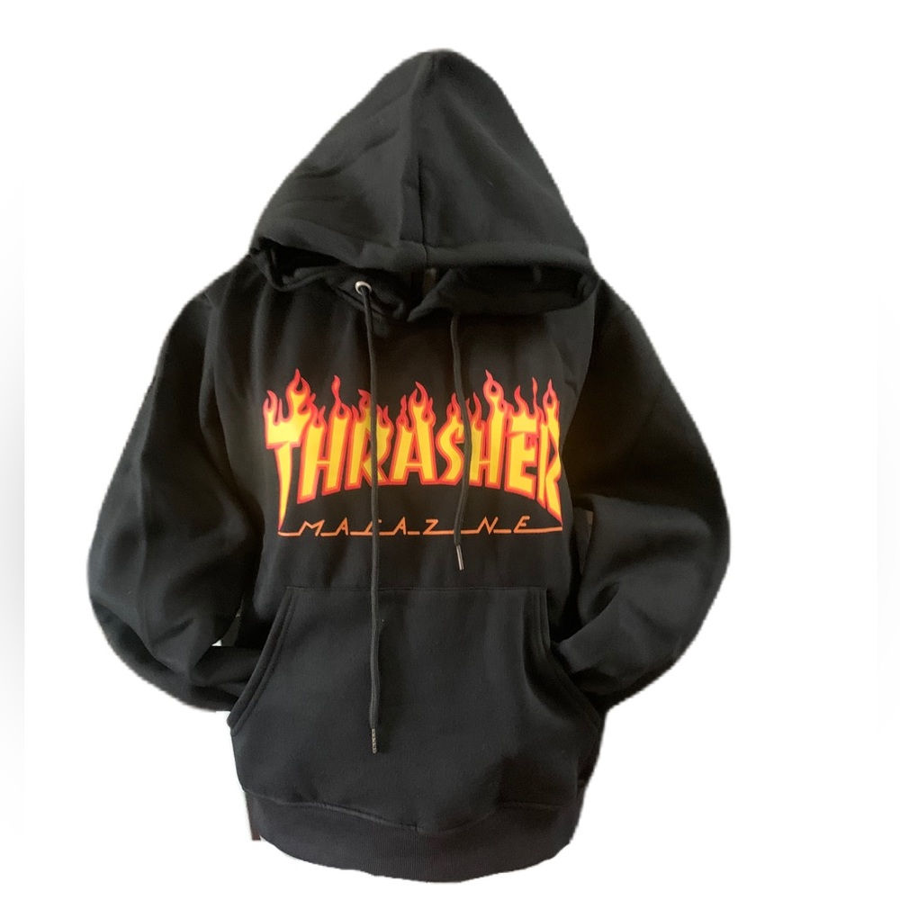 🔥 Thrasher Flame Pullover Hoodie 🔥 NEW Women’s Size S